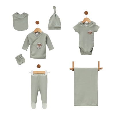 KUZU ARMALI BATTANİYELİ 7 Lİ ZIBIN SET 3 Ay Uni