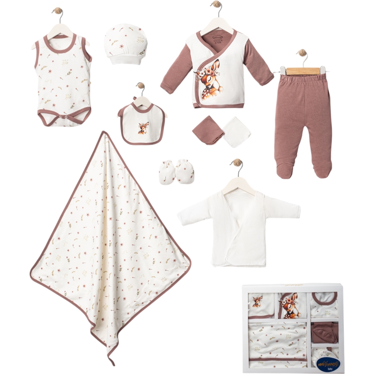 TATLI GEYİK TEMA 10 LU SET 1 Ay,3 Ay Kız