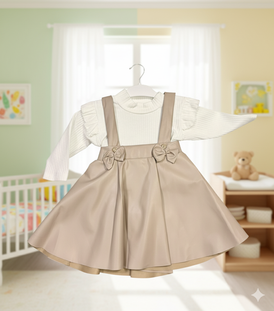 Deri Etekli Kız Takımı 2Y,18 Ay,3Y Kız